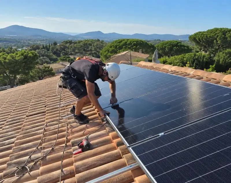Installateur panneaux solaires Allan — pose photovoltaïque sur toiture